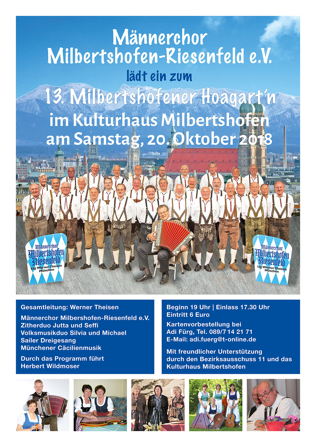 Plakat für Hoagartn