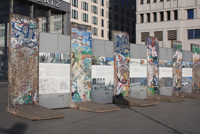 Mauerreste am Potsdamerplatz